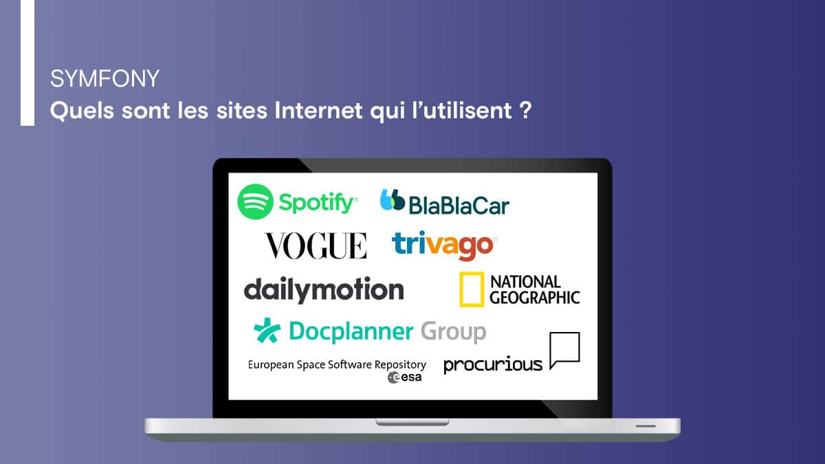 Quels sont les sites Internet qui utilisent Symfony ?